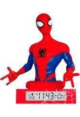 Spiderman Wecker mit Nachtlicht Kids SPD3621