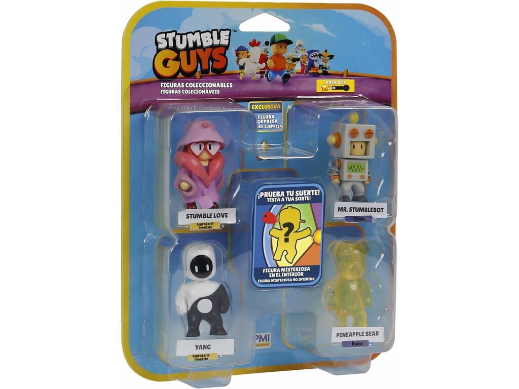 Stumble Guys Pack de 5 figurines