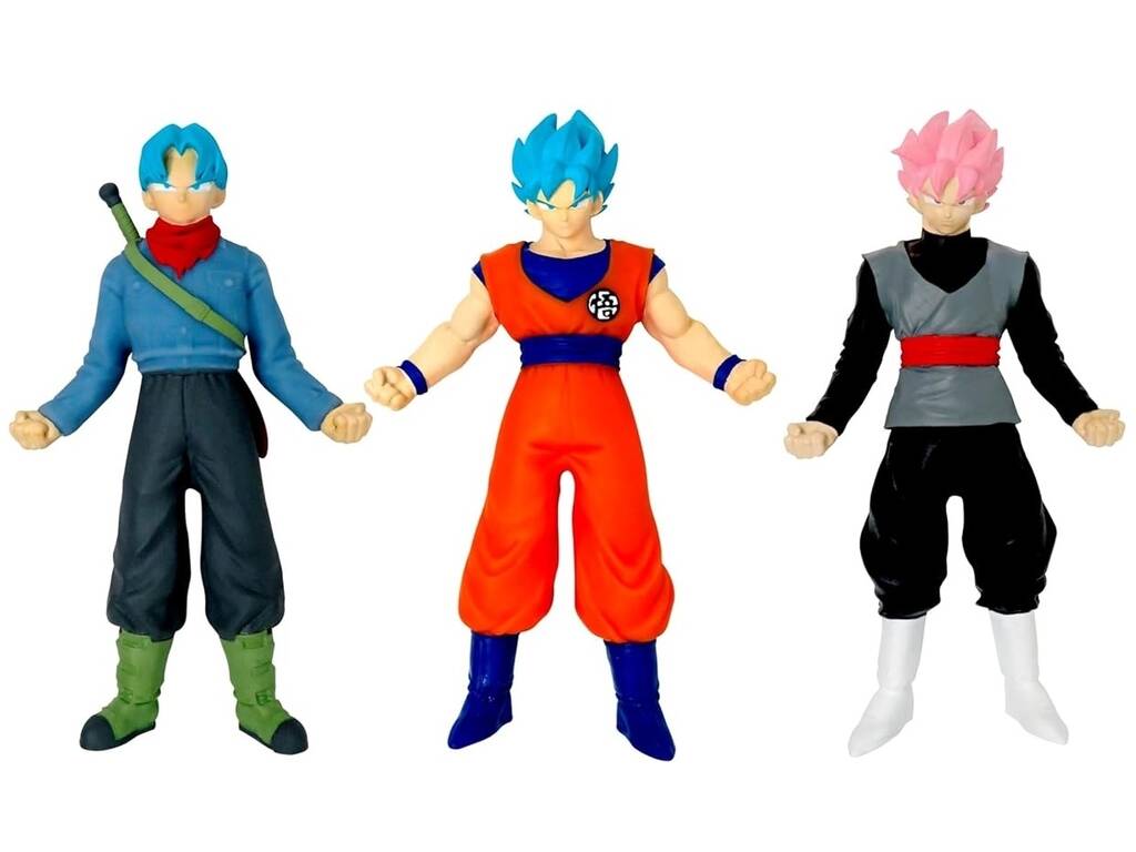 Dragon Ball Super 3 Pack Monster Flex Bizak 64390231