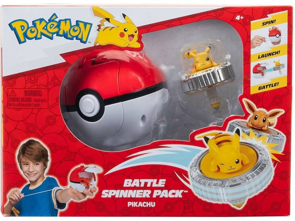 Pokémon Battle Spinner Pack individuale Bizak 63224397