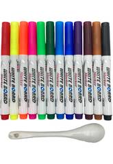 Set 12 Magische Marker mit Löffel