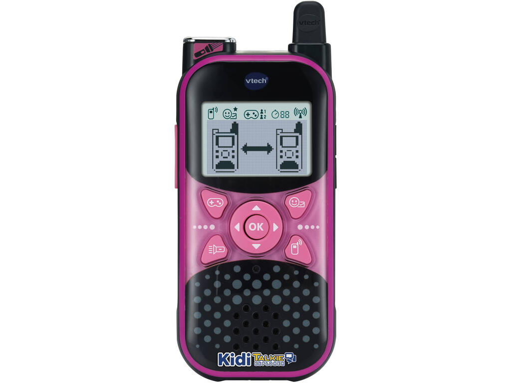 Kidi Talkie Explorer 8 en 1 Rosa y Violeta Vtech