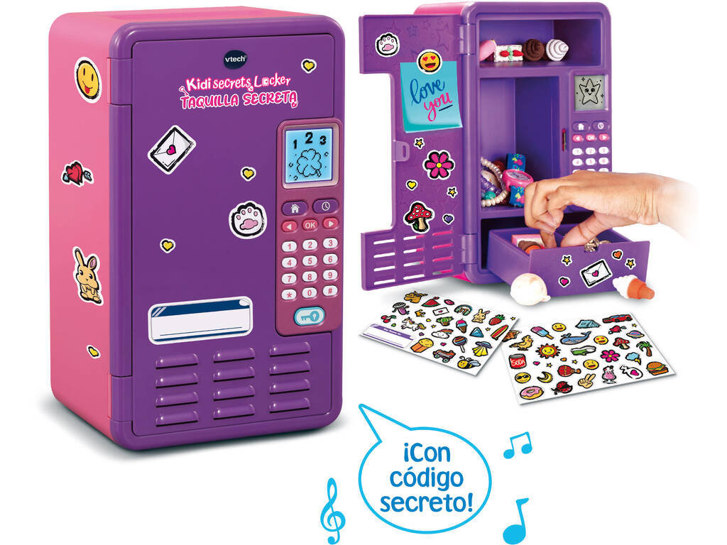 KidiSecrets Locker Taquilla Secreta Rosa Vtech 80-554157