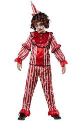 Costume de clown Nightmare Circus Taille L