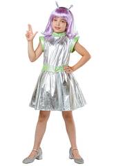 Costume Aliena Bambina taglia M