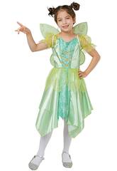 Costume Fata Verde Bambina Taglia S