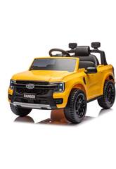 Ford Ranger Jaune Voiture décapotable 12V avec télécommande radio