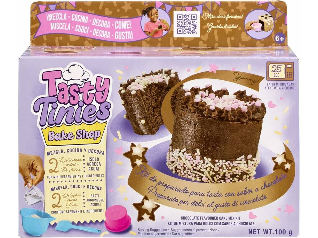 Tasty Tinies Cake Kit de Preparado para Mini Tarta Goliath 932275