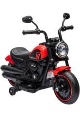 6V Custom Naked Red 6V Battery Bike with Light