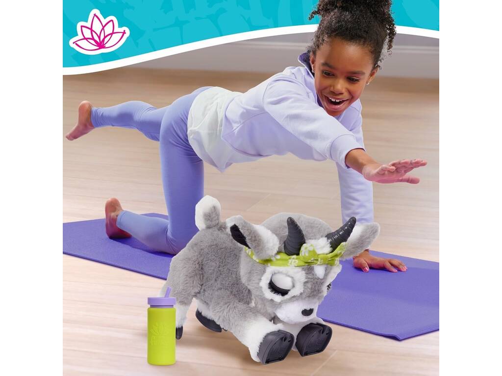 FurReal Animale domestico interattivo Daisy The Yoga Goat