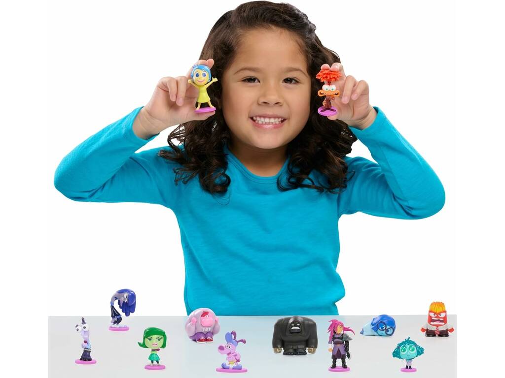 Divertida Mente 2 Pack com 1 Minifigura Colecionável Surpresa