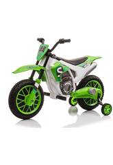 12V 7Ah Green Motocross Battery Bike