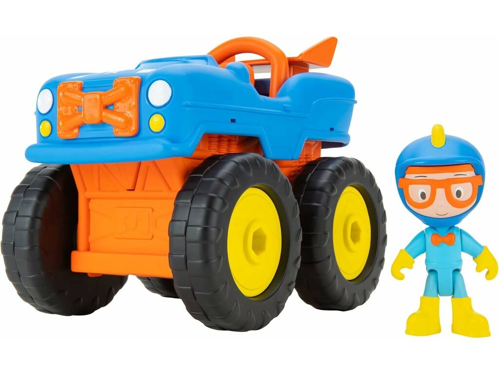 Blippi Monster Truck Construction Jazwares BLP0213