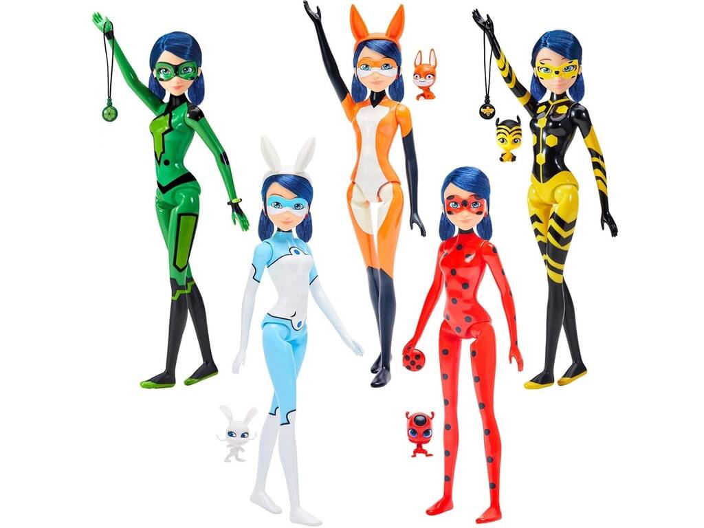 Miraculous Ladybug Trasformazione a sorpresa Marinette Toy Partner 50390