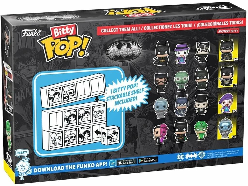 Funko Pop Bitty Batman 85th Pack 4 Mini Figuras 81127PDQ