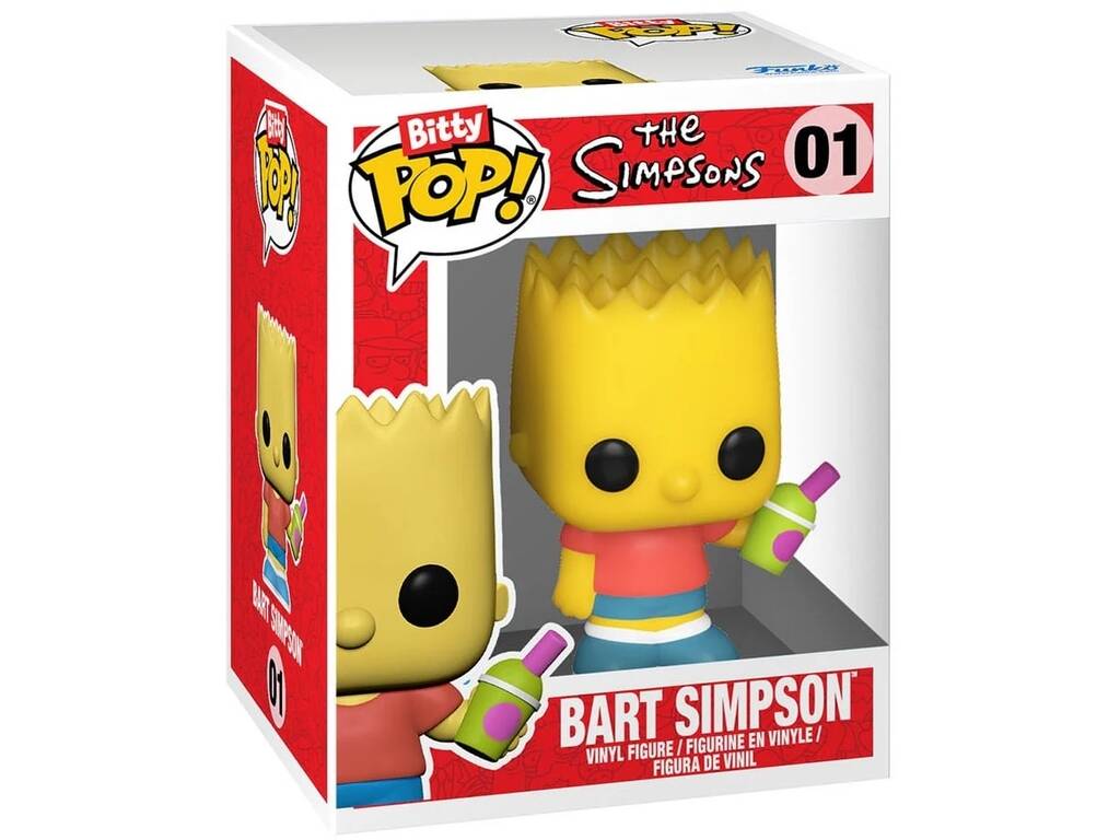 Funko Pop Bitty Towns I Simpson Figura Bart Simpson e Kwik-E-Mart 83684