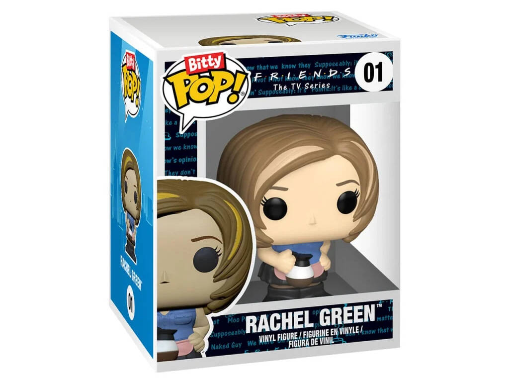 Funko Pop Bitty Towns Figura di Friends Rachel Green e Central Perk 83689