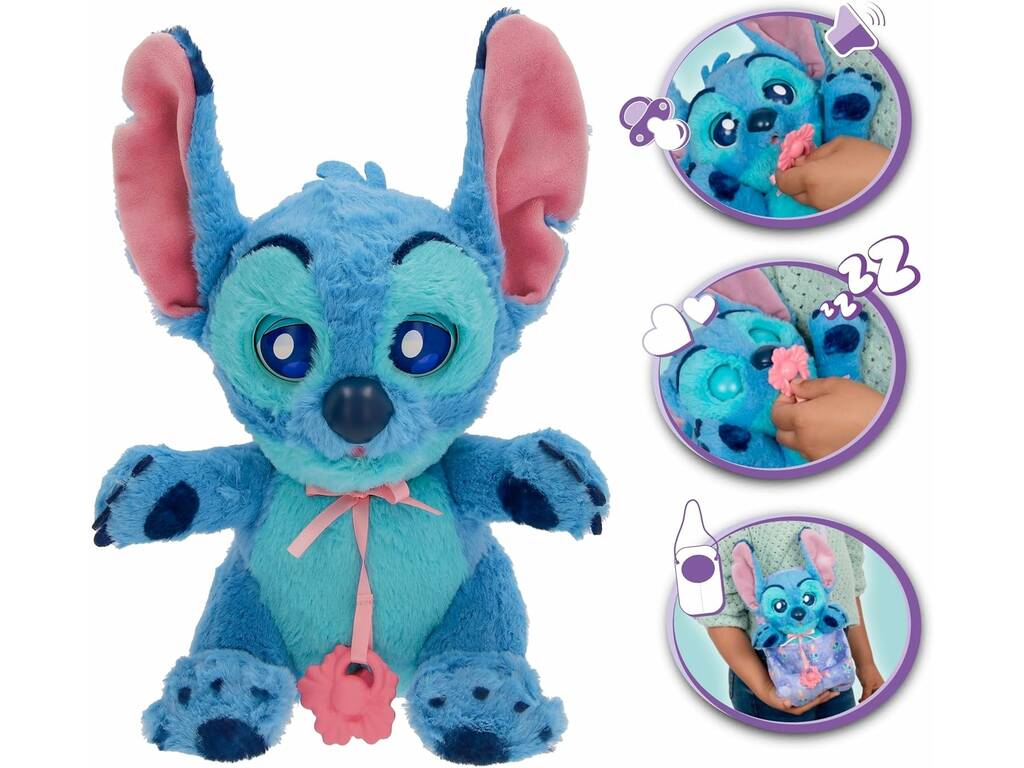 Baby Paws Disney Stitch Peluche Interactivo