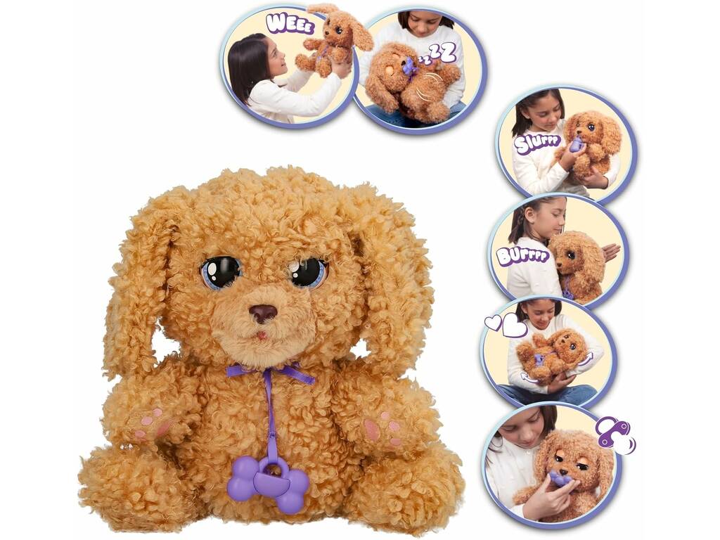 Jouet doux interactif Baby Paws Love & Care