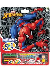 Spiderman Giga Block Attivit 5 in 1 Cefa Toys 21881