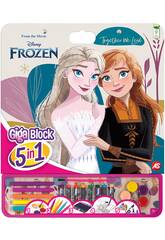 Frozen Giga Block de Actividades 5 en 1 Cefa Toys 21882