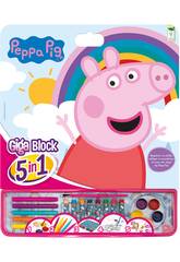 Peppa Pig Giga Block Attività 5 in 1 Cefa Toys 21883