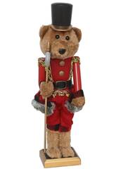 Figura Soldado Oso Navideño de 38 cm