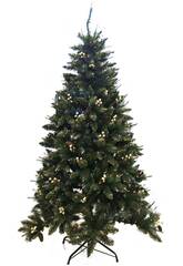 Weihnachtsbaum Dekoration Gold 150 cm mit 463 Spitzen