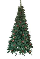 rvore de Natal Verde Bicolor de 240 cm com 1200 Pontas