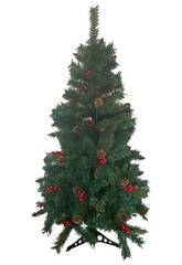 Sapin de Nol en pin bicolore 120 cm avec 280 pointes