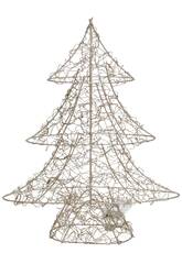 rbol de Navidad Celeste de 48 cm con 30 Luces Clidas