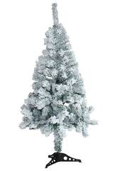 Schneebedeckter Weihnachtsbaum von 120 cm mit 180 Spitzen