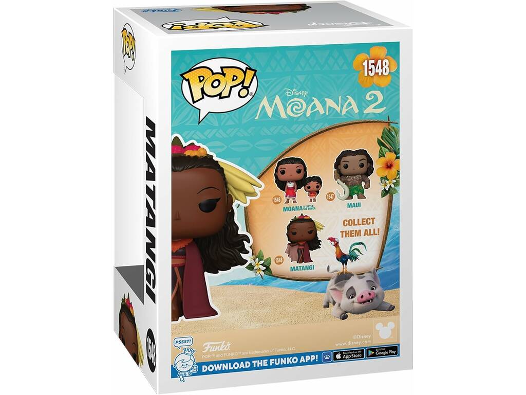 Funko Pop Disney Vaiana 2 Figura Matangi 79738