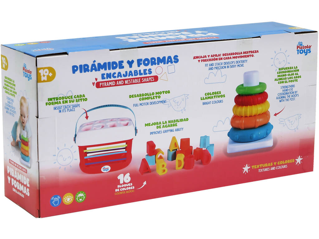 Set d'apprentissage Pyramide et Formes