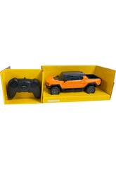 Rdio Controlo 1:26 GMC Hummer EV Laranja