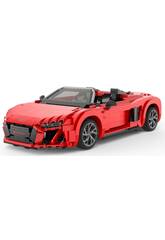 Audi R8 Spyder Rot 1:14 Baubar aus 1440 Teilen