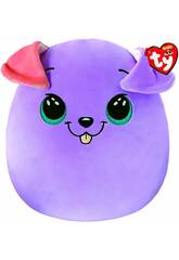 TY Squishy Beanies Peluche Co Violeta de 30 cm