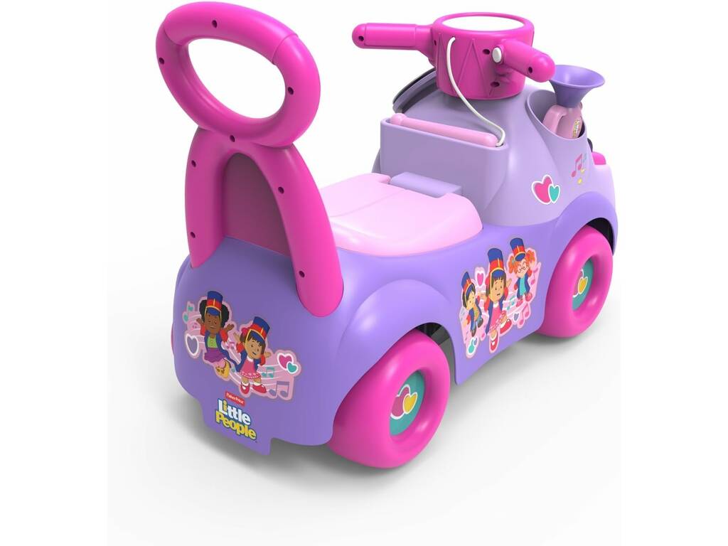 Fisher Price Correpasillos Purpura Desfile Musical Little People