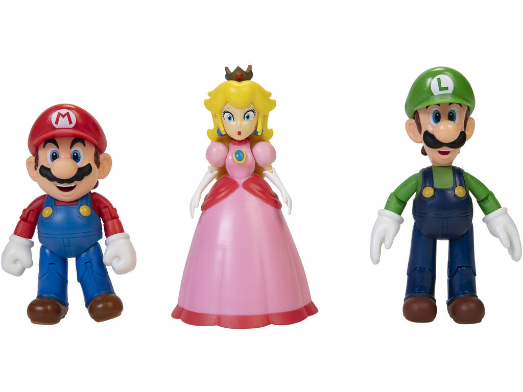 Super Mario Multipack Regno dei Funghi con 3 figure da 10 cm