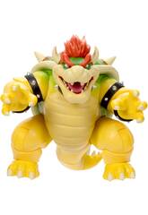 Super Mario Bros Der Film Premium Figur Bowser mit Feuer-Effekt