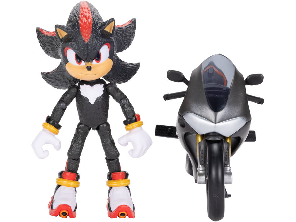 Sonic The Hedgehog 3 Figura Shadow con Moto