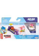 Sonic The Hedgehog Go Go Racers Mini-Abschussvorrichtung mit Amy