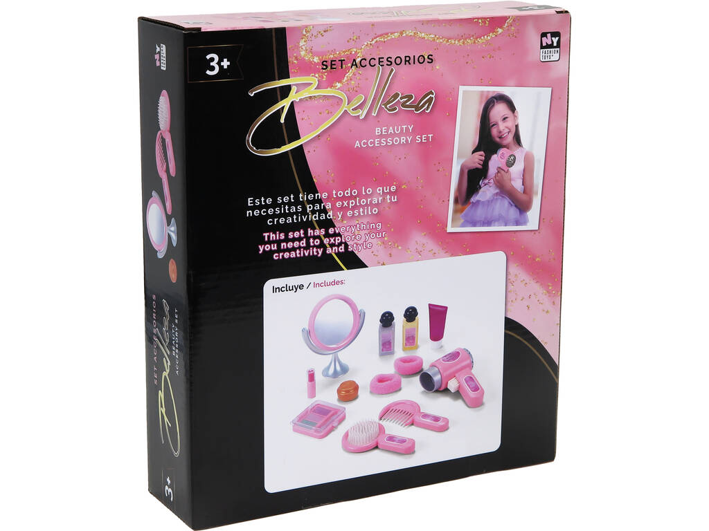 Set Accesorios de Belleza con Secador Manual