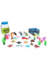 Animal Adventure Ocean Animals Set avec 33 pices