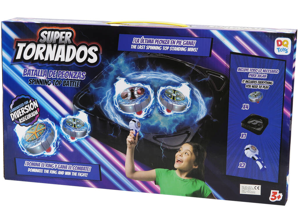 Conjunto Batalha de Pião Super Tornados