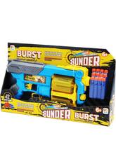 Bunder Dartblaster Burst mit Trommel und 12 Darts