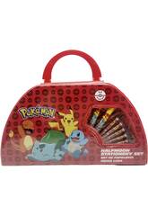 Pokémon Valigia Set di attività 52 pezzi CYP GS-52-PK