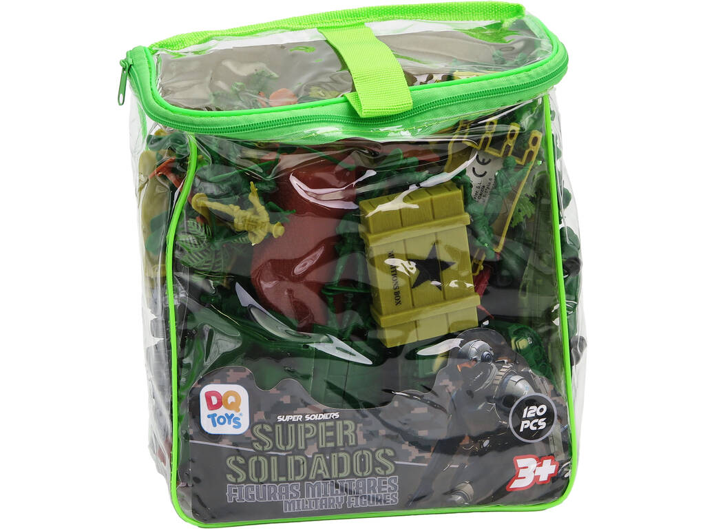 Set Super Soldados com 120 Peças