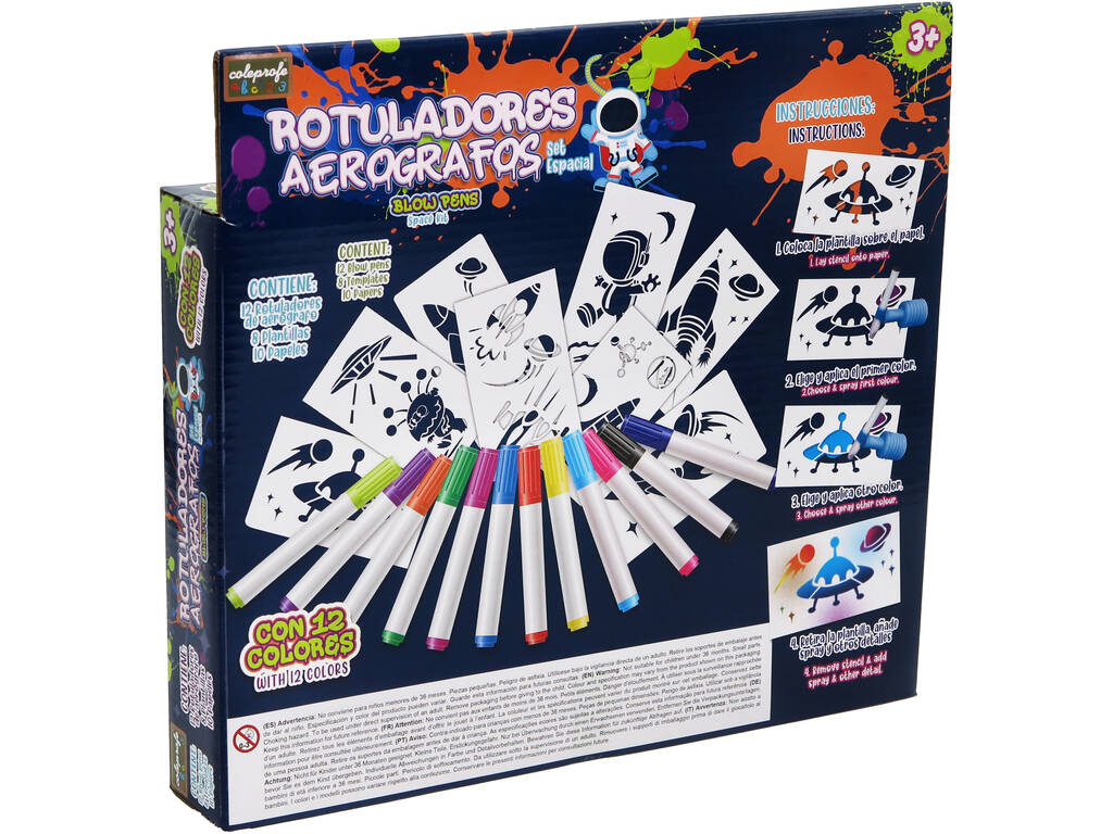 Marqueurs aérographe Airbrush Space Set