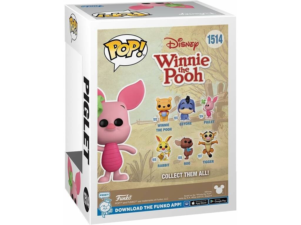 Funko Pop Disney Winnie The Pooh Figura di Piglet